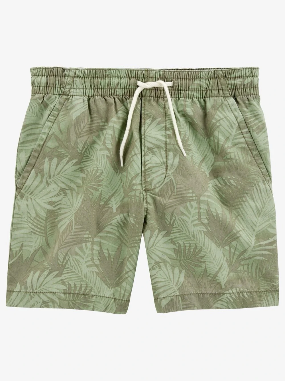 Palm-Print Kids Shorts